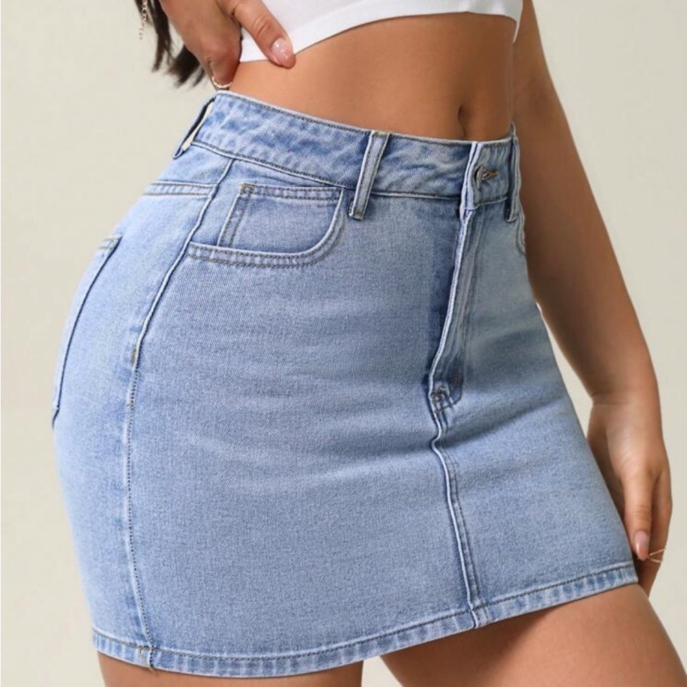 Never Worn Denim Skirt